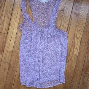 Lilac Sleeveless Top